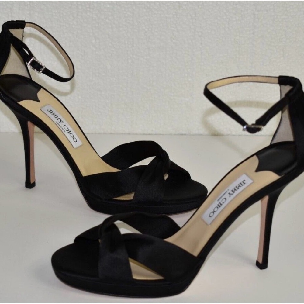 Jimmy Choo black heels 9.5